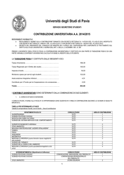 1. Oggetto e obiettivi Il Liceo delle Scienze umane di