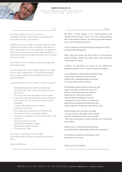 CARTA INTESTATA DELLA SOCIETA realizzatrice del software