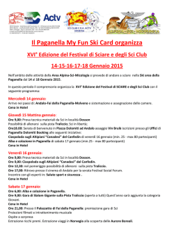8.45 - Accoglienza e registrazione dei partecipanti 9.15