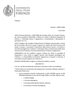 Continuit&agrave; assistenziale nel percorso del paziente oncologico