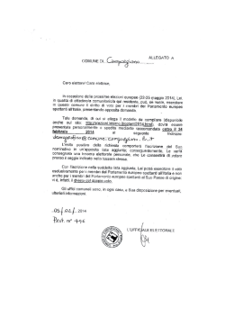 Prot. N. 1691/A34b Mirabella Eclano, 23/03/2015