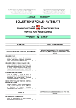 NEWSLETTER FPC n. 11/15 del 23.03.2015 a cura della