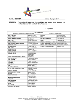 Descrizione itinerari - Commissione Escursionismo VFG