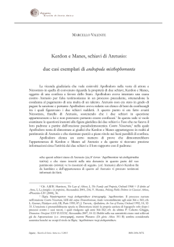 SENTENZA DELLA CORTE (Prima Sezione) 26
