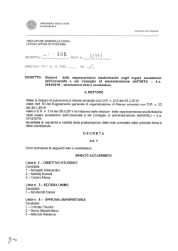 Scuola dell`Infanzia, Primaria, Secondaria di Primo Grado