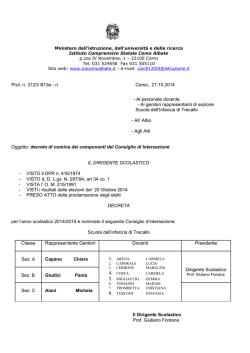 ICO Richiesta tfr Marzo 2015