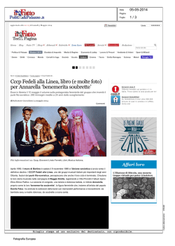 Dati osservazione - Piano Paesaggistico Territoriale della Regione