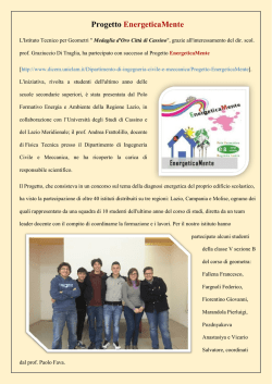 classifica società a punteggio pos societa` pt 1 gs