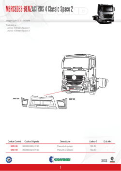 Presentazione Corso TICASS - 27 marzo 2015