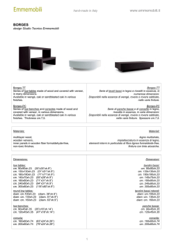 Allegato A al Decreto del Direttore n. 94 del 24.03.2015