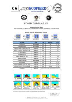 ECOFELT PP-FC/AG 150