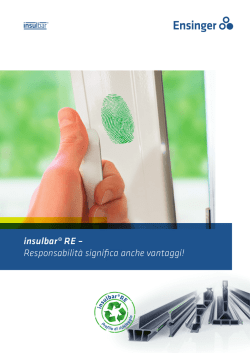 insulbar&reg; RE - Ensinger Italia S.p.A.