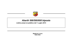 Listino - Fiat Auto Press