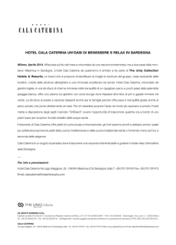 cala caterina cs 2014 - The Uniq Collection