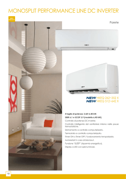 MONOSPLIT PERFORMANCE LINE DC INVERTER