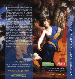 Brochure - Fondazione Parchi Monumentali Bardini e Peyron