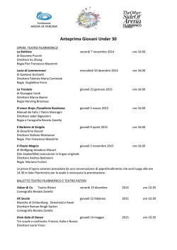 Anteprima Giovani Under 30