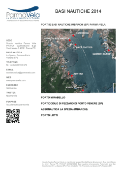 I nostri porti e le basi in Liguria La Spezia formto PDF
