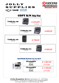 promo kyocera gennaio 2014
