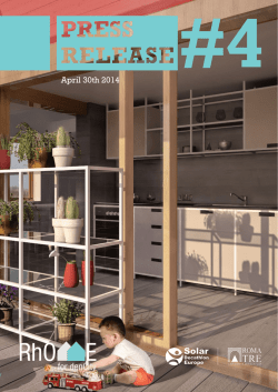 April 30th 2014 - RhOME for denCity