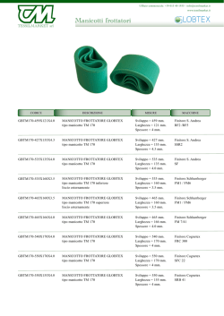 Manicotti frottatori