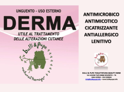 antimicrobico antimicotico cicatrizzante antiallergico lenitivo
