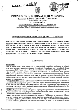 D.D. 717 N 548 - Provincia Regionale di Messina
