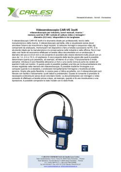 Videoendoscopio CAR-VE 3xxN
