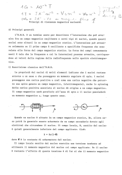 Appunti NMR