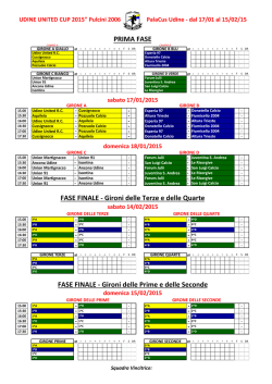 Torneo UU 2015_Calendario
