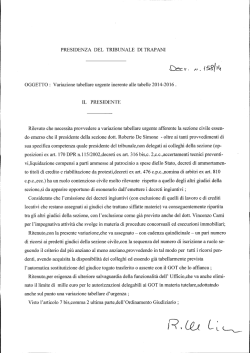 R.UU Li - Ordine degli Avvocati di Trapani