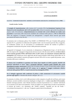 circolare n&deg; 5552/FP del 4 novembre 2014