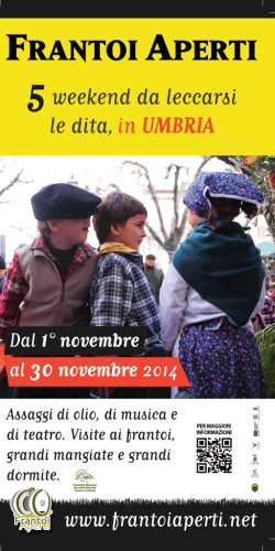 Programma Edizione 2014
