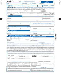 Modulistica - Seat Con Voi - SEAT Pagine Gialle S.p.A.