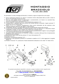 MONTAGGIO BRACCIOLO VW GOLF IV - lgp