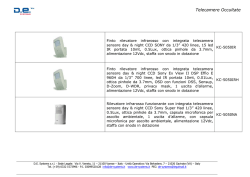 Catalogo Telecamere Occultate