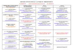 Servizi Sociali - CedAS Rovereto