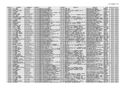 区別，医療機関コード順