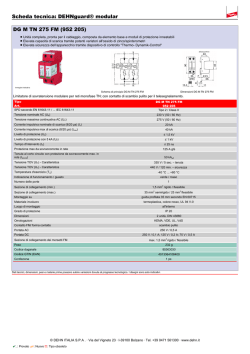 Scheda tecnica: DEHNguard&reg; modular DG M TN 275 FM (952 205)