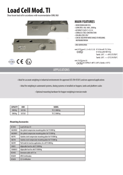 Load Cell Mod. TI