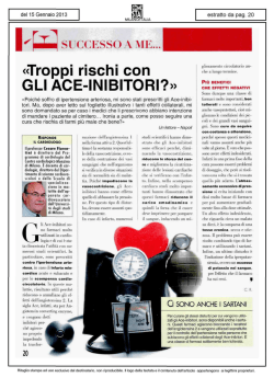 Articolo - Centro Cardiologico Monzino