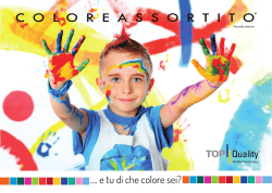 .... e tu di che colore sei? - Ultime dal Gruppo Top Quality