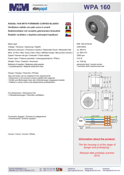 Catalog - Fan WPA 160 - MplusM