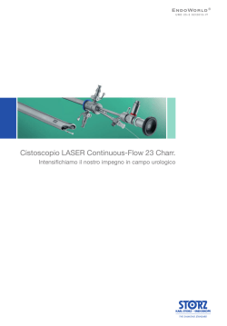 Cistoscopio LASER Continuous-Flow 23 Charr.