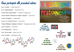 Coro &ldquo;Varade&rdquo; &ndash; Varallo Sesia (Vc) Coro &ldquo;Alpin dal Rosa&rdquo; &ndash; Varallo