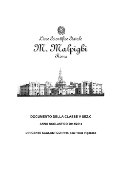 Documento finale VC - 2014 - Liceo Scientifico Statale “Marcello