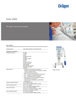 Product information: Dräger Evita V300