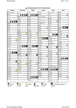 1.Hj. 2015 Abfuhrplan