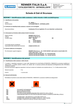 CATALIZZATORE PU - ANTINGIALLENTE
