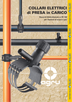 COLLARI ELETTRICI di PRESA in CARICO - Valenti srl